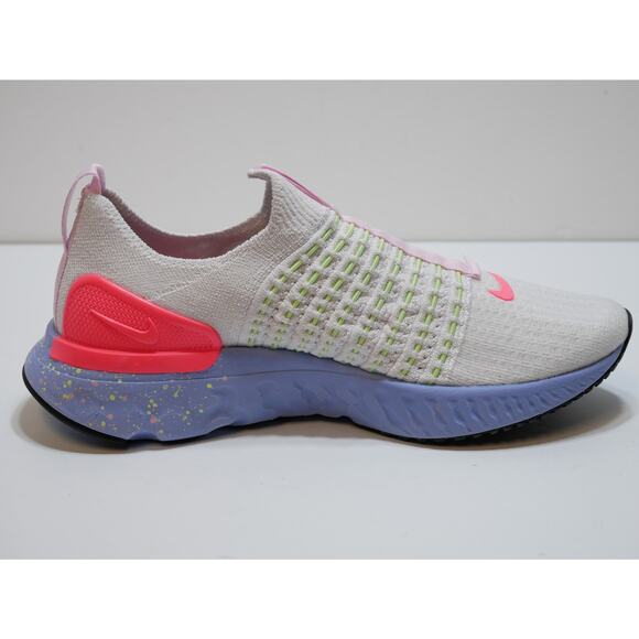 NEW NIKE REACT PHANTOM RUN FLYKNIT 2 SHOES CONFETTI FD0879 001 WOMENS SIZE - 6.5 - Picture 12 of 15
